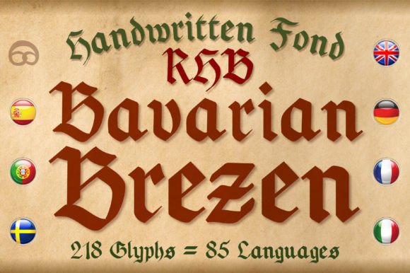 Bavarian Brezen: More Than Just a Pretzel Font