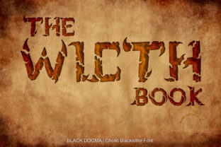 Black Dogma: Crafting Atmosphere with Gothic Typography