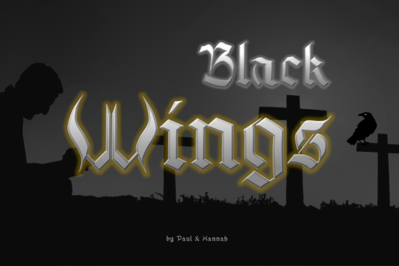 Black Wings: The Font for Bold, Transformative Design