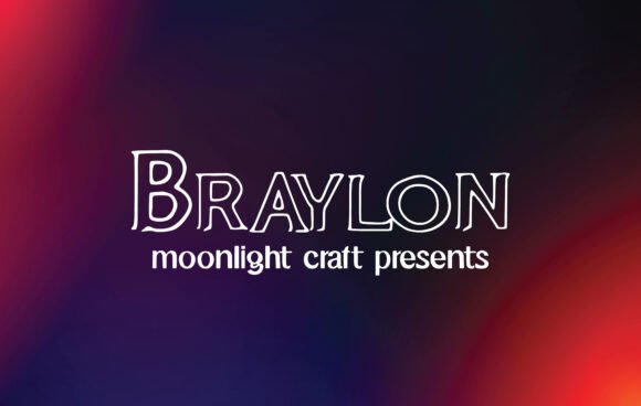 Braylon: A Handwritten Font for Modern Branding