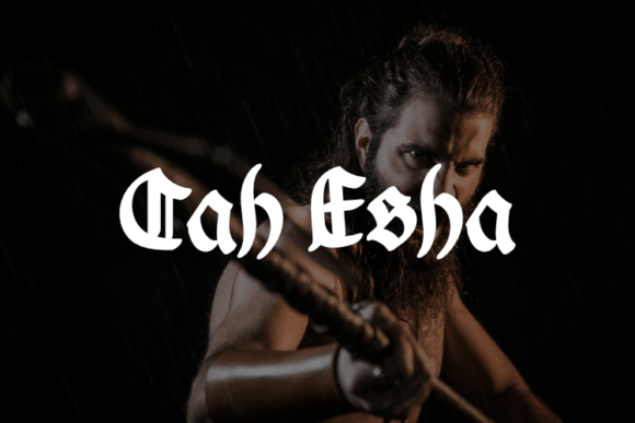 Cah Esha: The Premium Font for Modern Designers