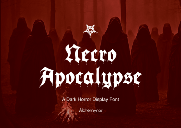 Necro Apocalypse: Beyond the Standard Horror Typeface