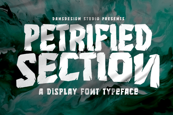 Petrified Section: Capturing Urban History in a Display Typeface