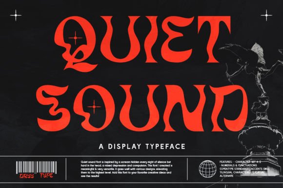 Quiet Sounds: The Bold Display Font That Commands Attention
