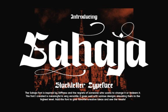 Sahaja: The Font Born from Stiffness and Redemption
