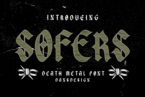 Sofers: A Heroic Typeface for Modern Design