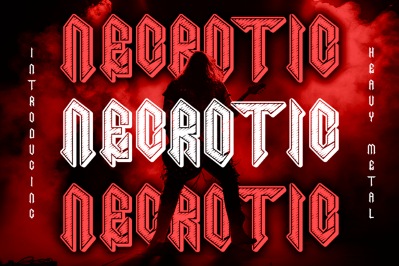 Unleash the Raw Power of Necrotic Typography