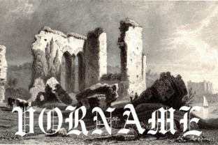 Vorname: A Gothic Typeface with Modern Edge
