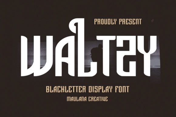 Waltzy: The Display Typeface for Modern Creatives
